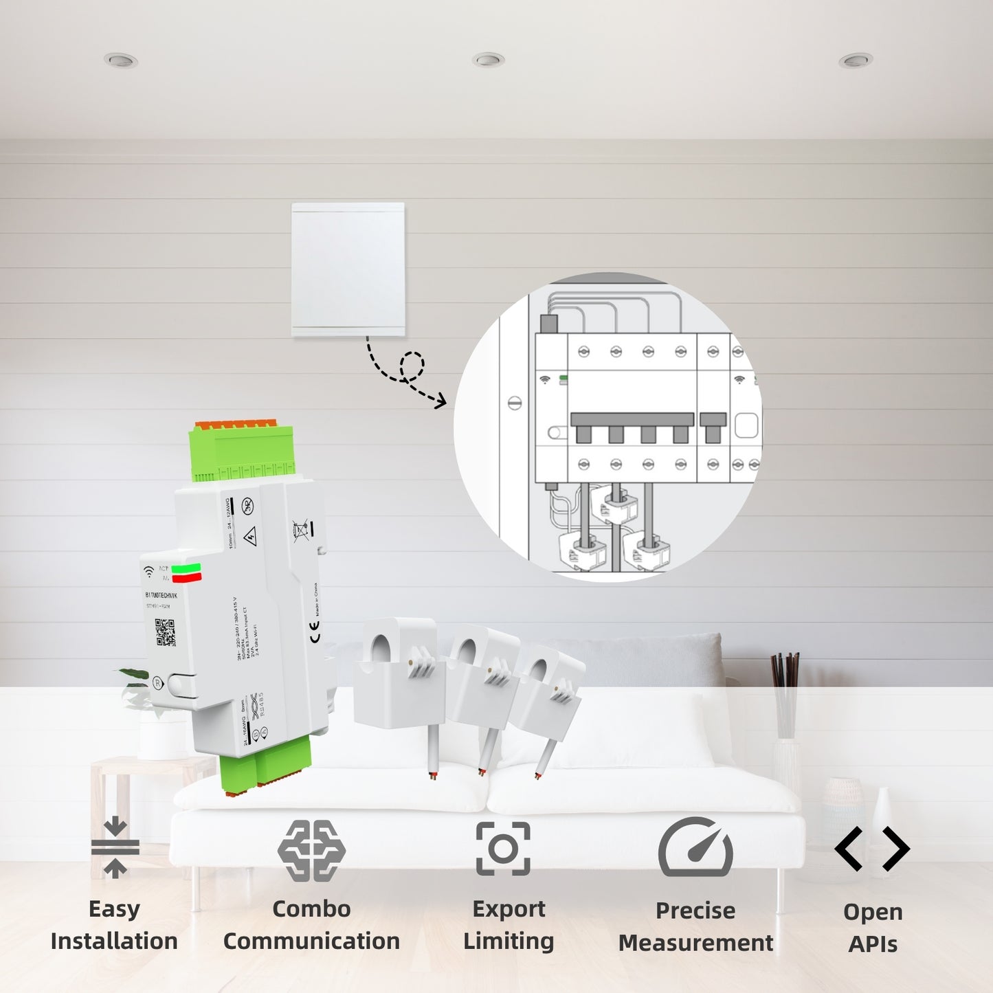 SDM01/Combo Compact Energy Meter