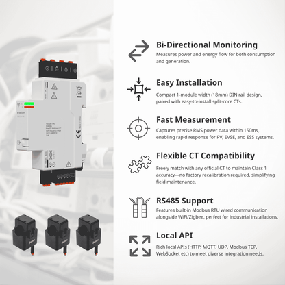 SDM01 Gen2 / COMBO Compact Energy Meter